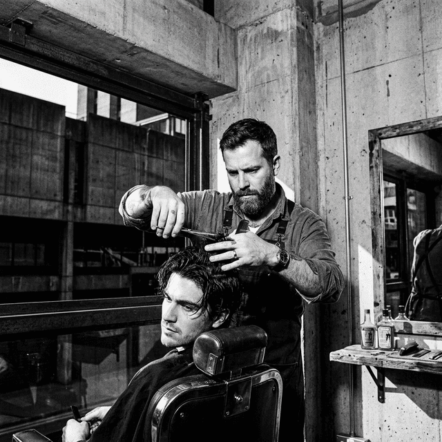 Барбер в работе